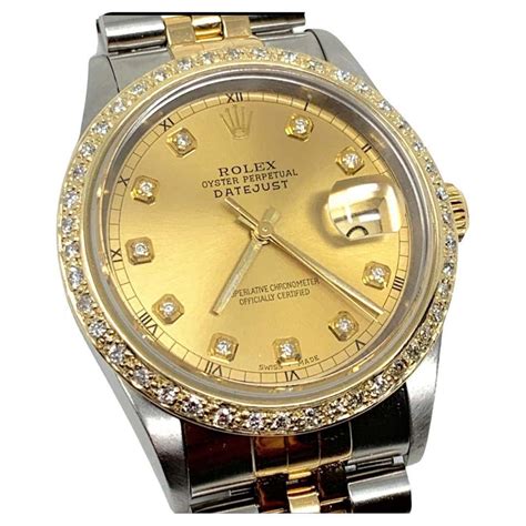 rolex datejust uomo oro usato|used rolex watches near me.